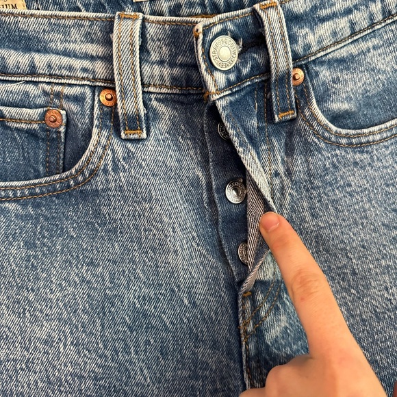 Levi’s Wedgie Straight Jeans Size 24 - Picture 3 of 6